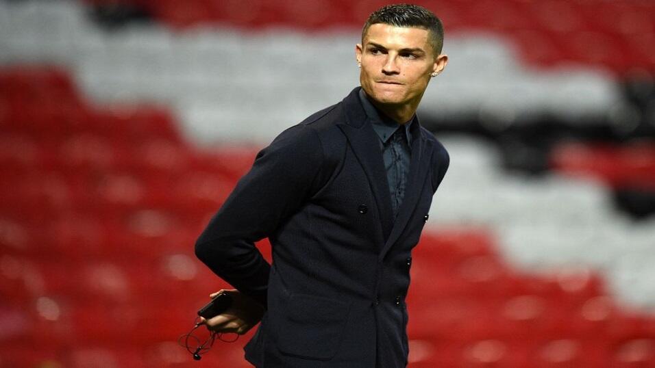 Cristiano Ronaldo at Old Trafford as a Juventus player
